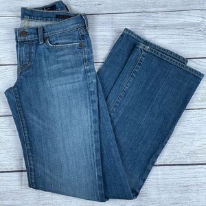 COH 33.5L Flare Leg Kelly Stretch Low Waist sz 28